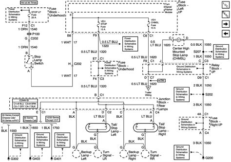 2005 chevy 2500 duramax tail light distribution box pin diagram|gmc silverado tail light pinout.